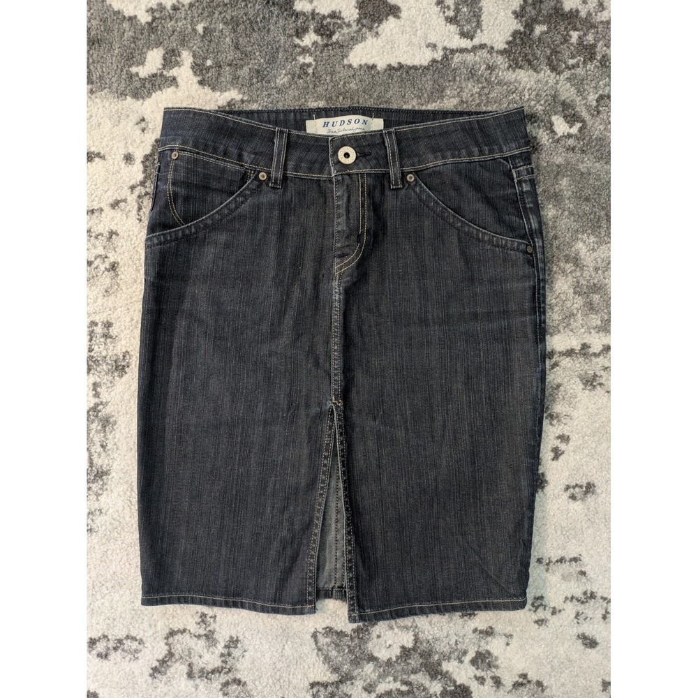 Hudson Womens Size 27 Pencil Blue‎ Wash Skirt USA